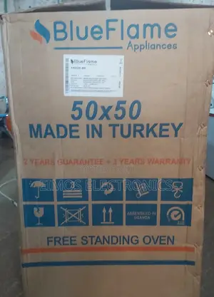 2+2(50*50) Gas Cooker Blue Frame