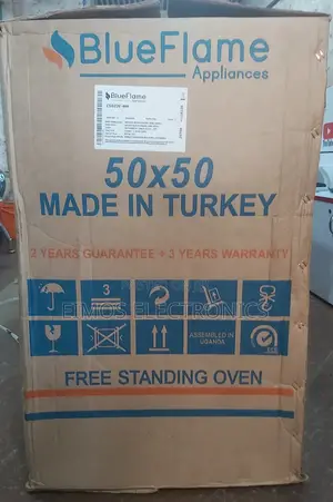 2+2(50*50) Gas Cooker Blue Frame
