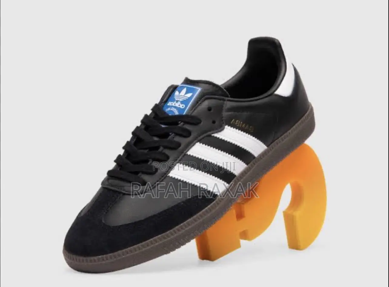 Original Unisex Adidas Samba OG Black/White Gum Sneaker