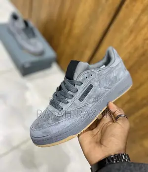 Original Grey Suede Reebok Club C 85 Vintage Sneakers