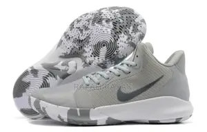 Original Grey Nike Precision 3 Basketball Sneakers