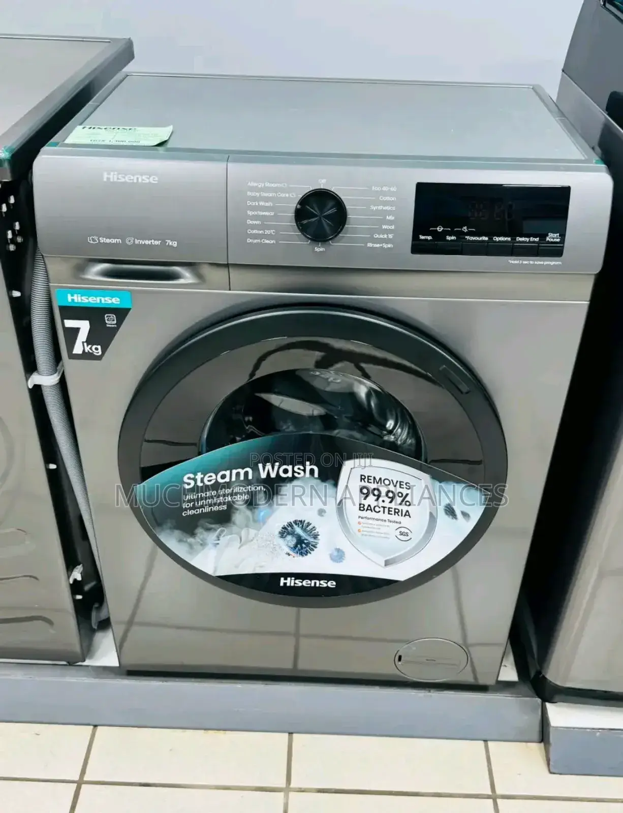 Hisense 7KG Front Loader Washing Machine