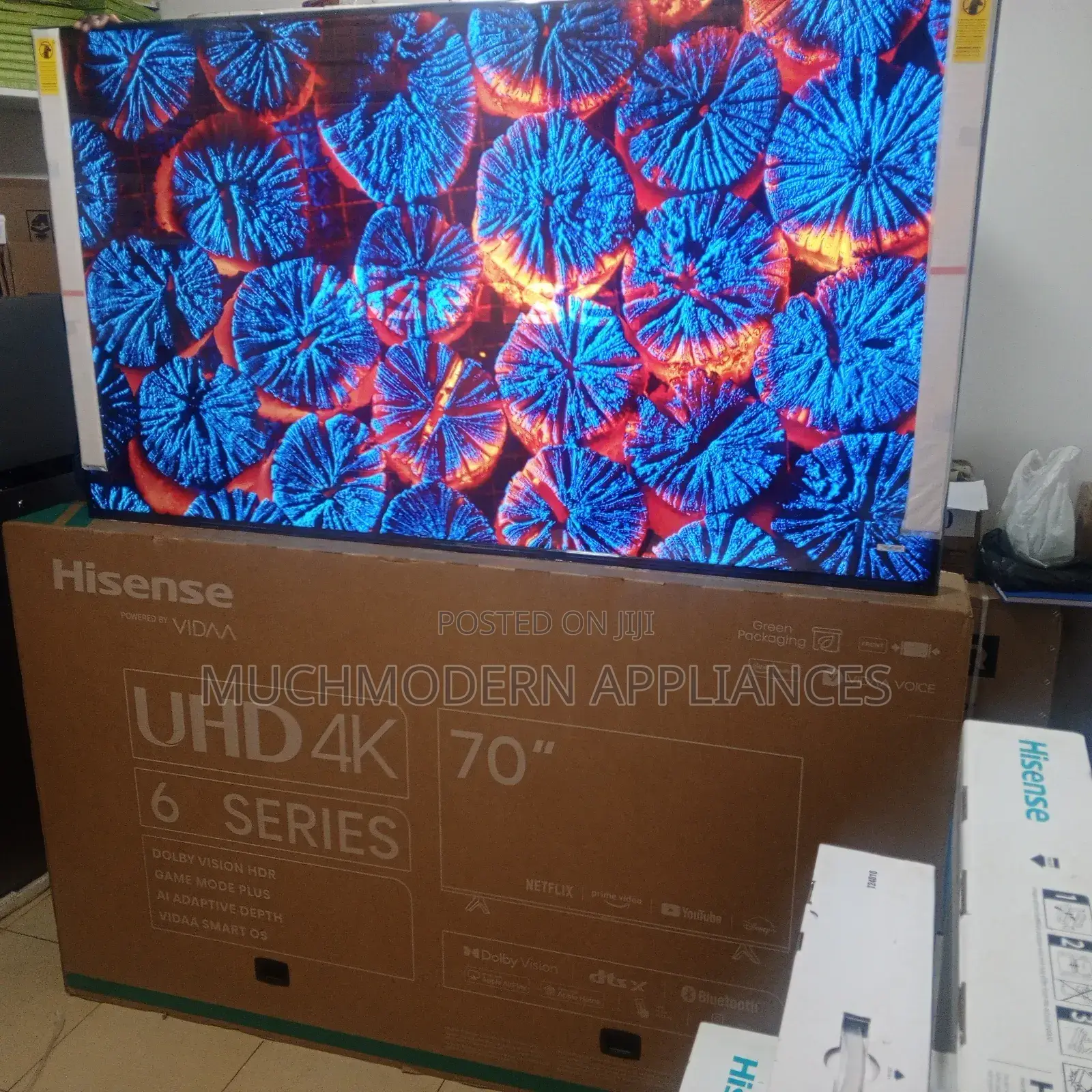Hisense 70 Inch Smart A6 Series Tv Uhd