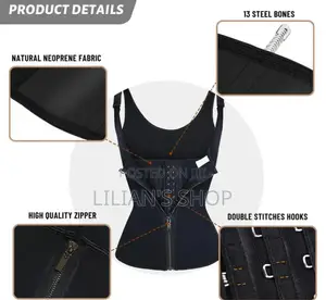 Generic Women Zipper Vest/ Shapewear