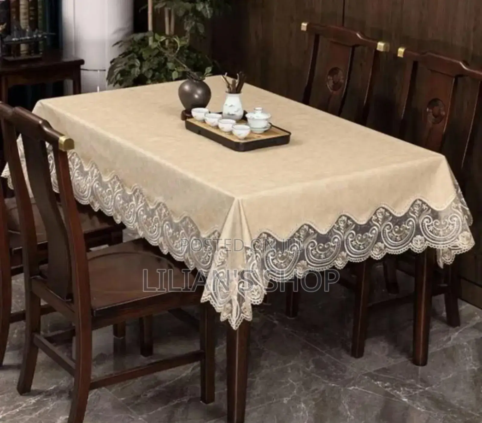 Leather Table Cloth