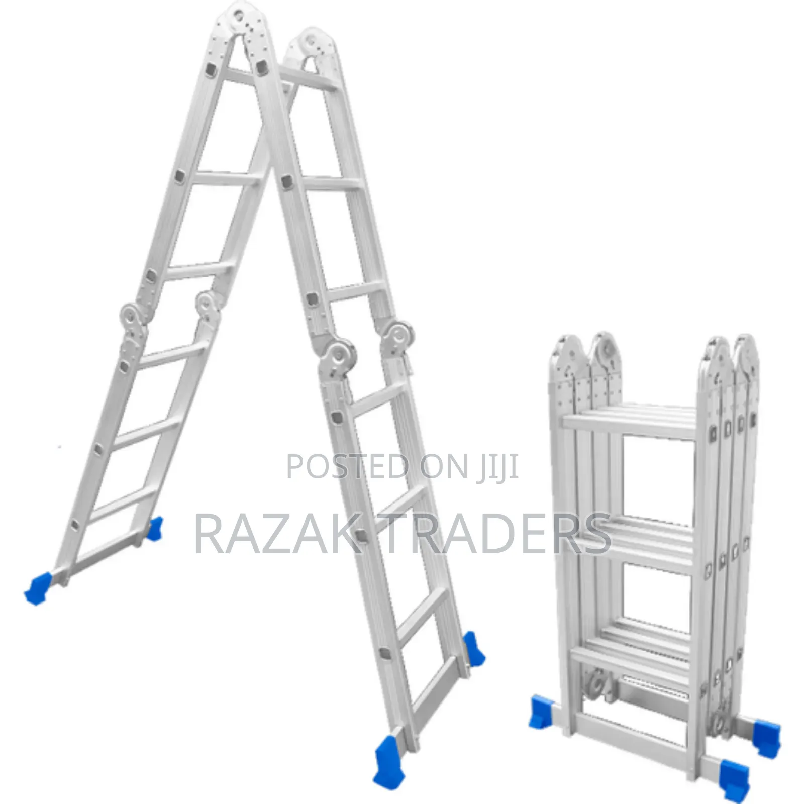 Wadfow WLD7H43 Aluminum Multi-Purpose Ladder 4x3