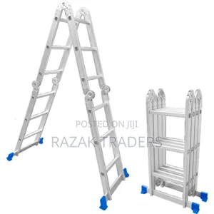 Wadfow WLD7H43 Aluminum Multi-Purpose Ladder 4x3