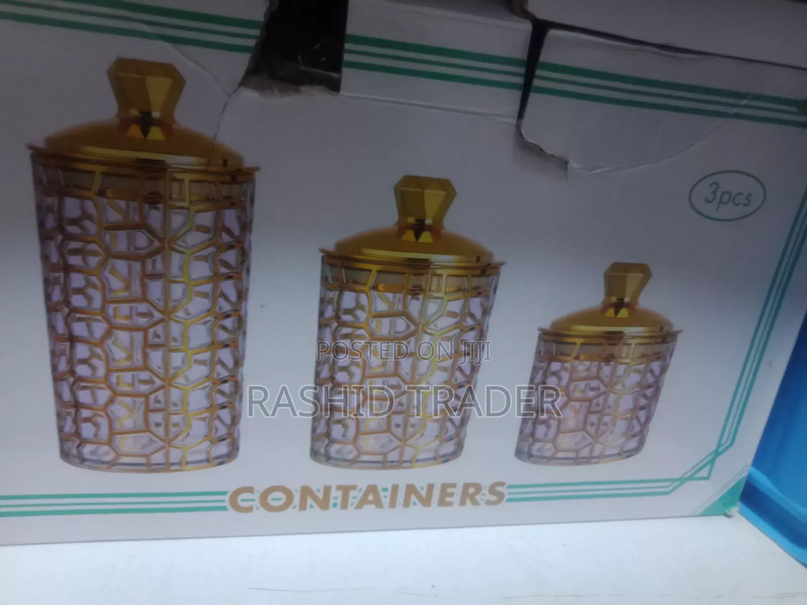 3 PCS Canister Containers