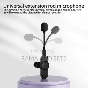 K35D Wireless Lavalier Microphone for Interview Video Reco