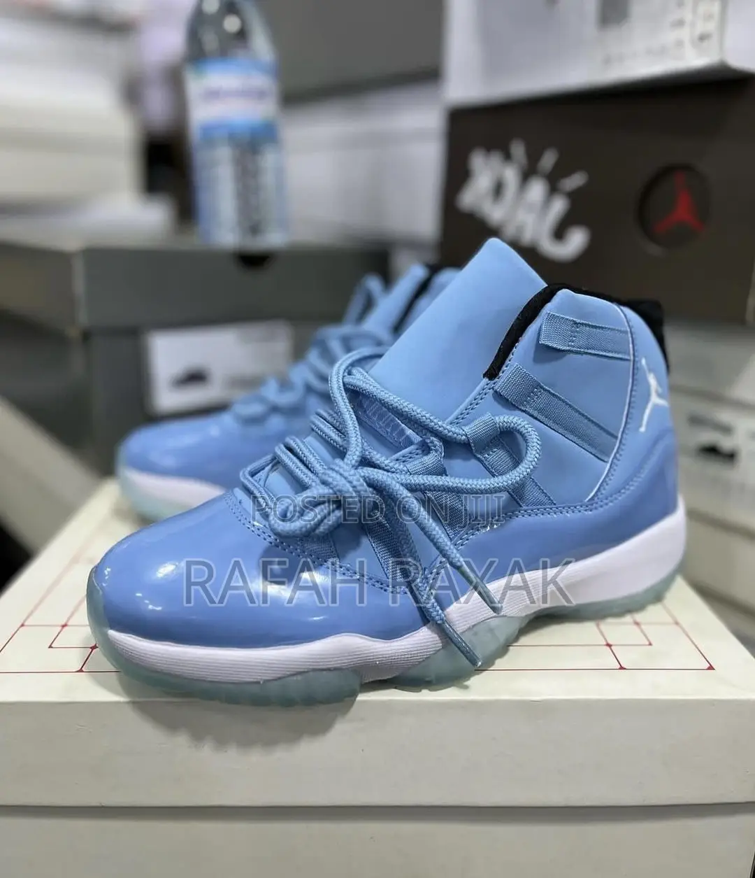 Original Air Jordan 11 Retro Pantone University Blue Sneaker