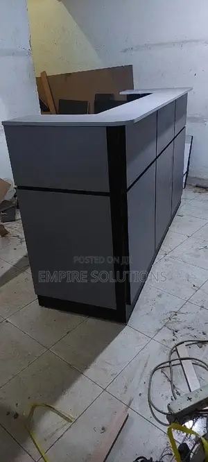 1.6mtr Reception Table/ Reception Desk With Moving Drawer