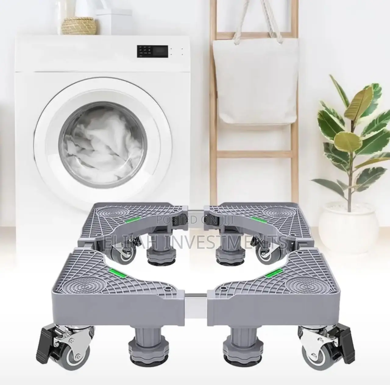 Multi-Use Adjustable Mobile Machine Base