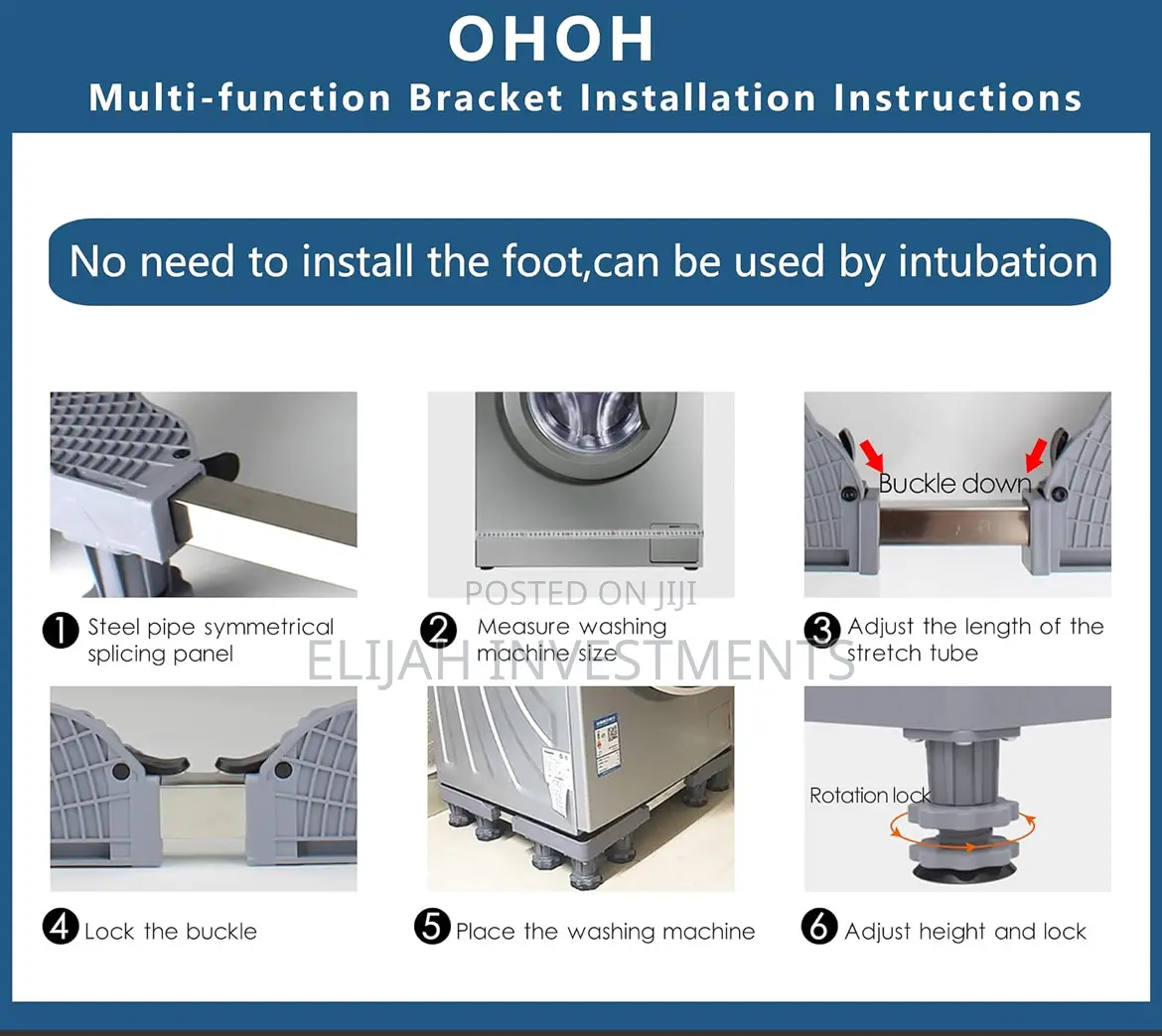 Multi-Use Adjustable Mobile Machine Base