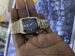 Original Gold Adimax Stainless Steel Metal Watch