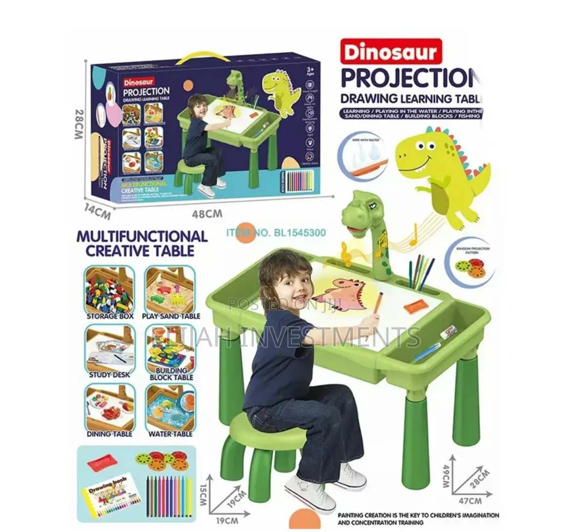 Dinosaur Projection Drawing Learning Table