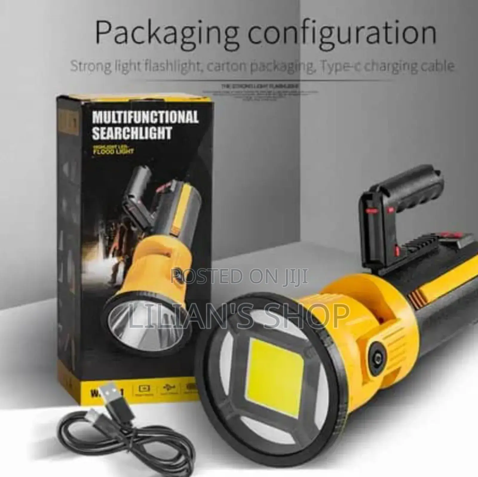 Heavyduty Multifunction Portable Search Light