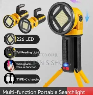 Heavyduty Multifunction Portable Search Light