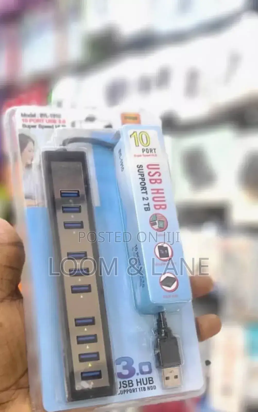 10 Port USB Hub Support 2 Tb