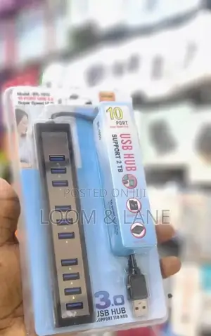 10 Port USB Hub Support 2 Tb