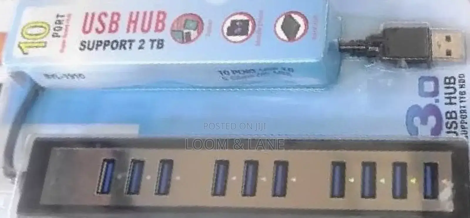 10 Port USB Hub Support 2 Tb