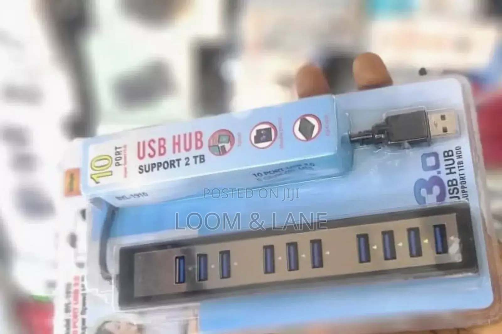 10 Port USB Hub Support 2 Tb