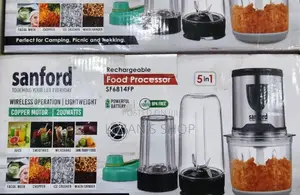 5 in 1 Sanford Rechargeable Food Processor