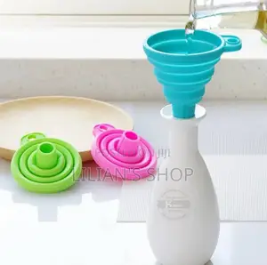 Collapsible Silicone Funnel