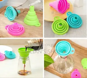 Collapsible Silicone Funnel