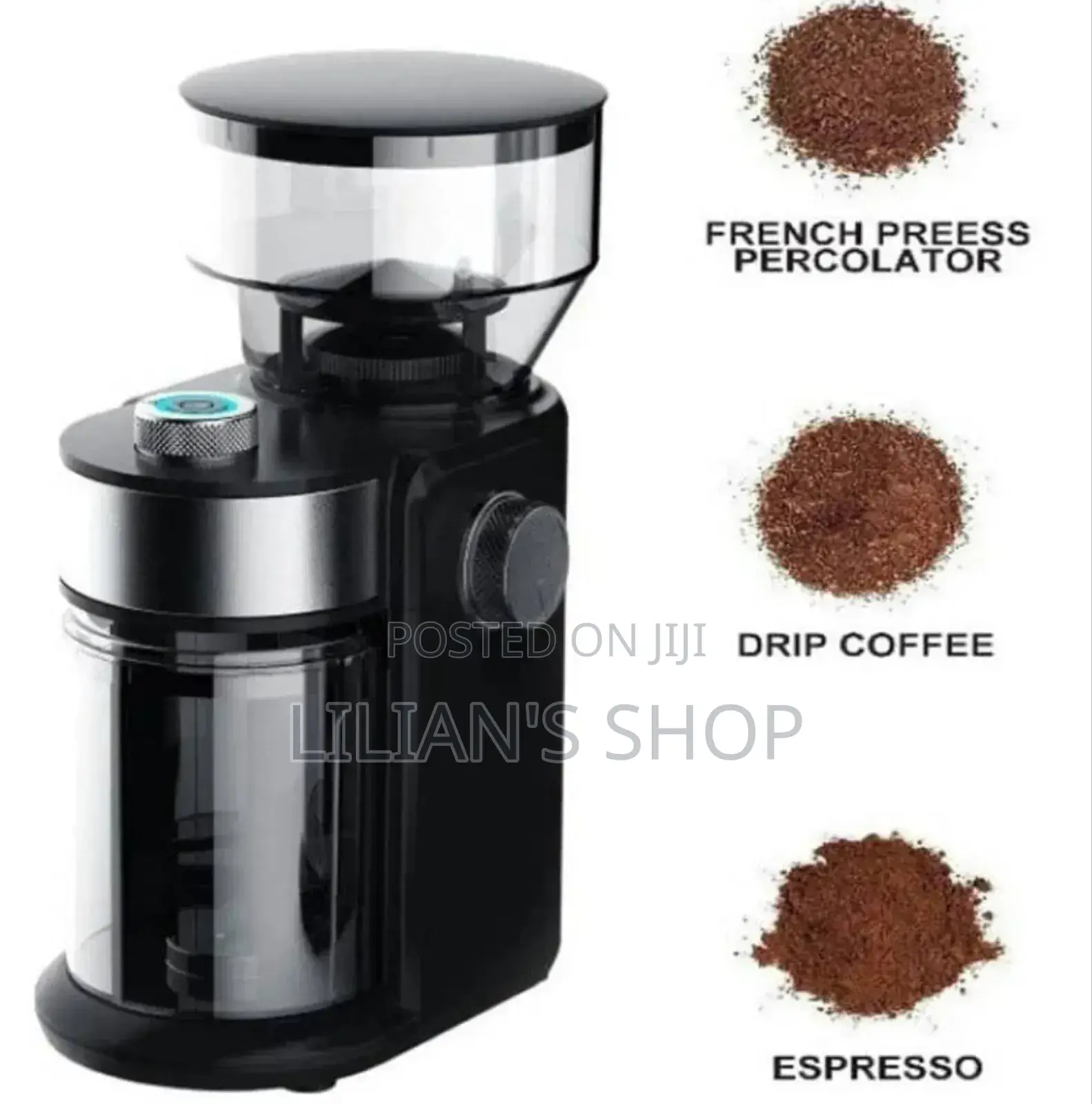 Electric Burr Coffee Grinder