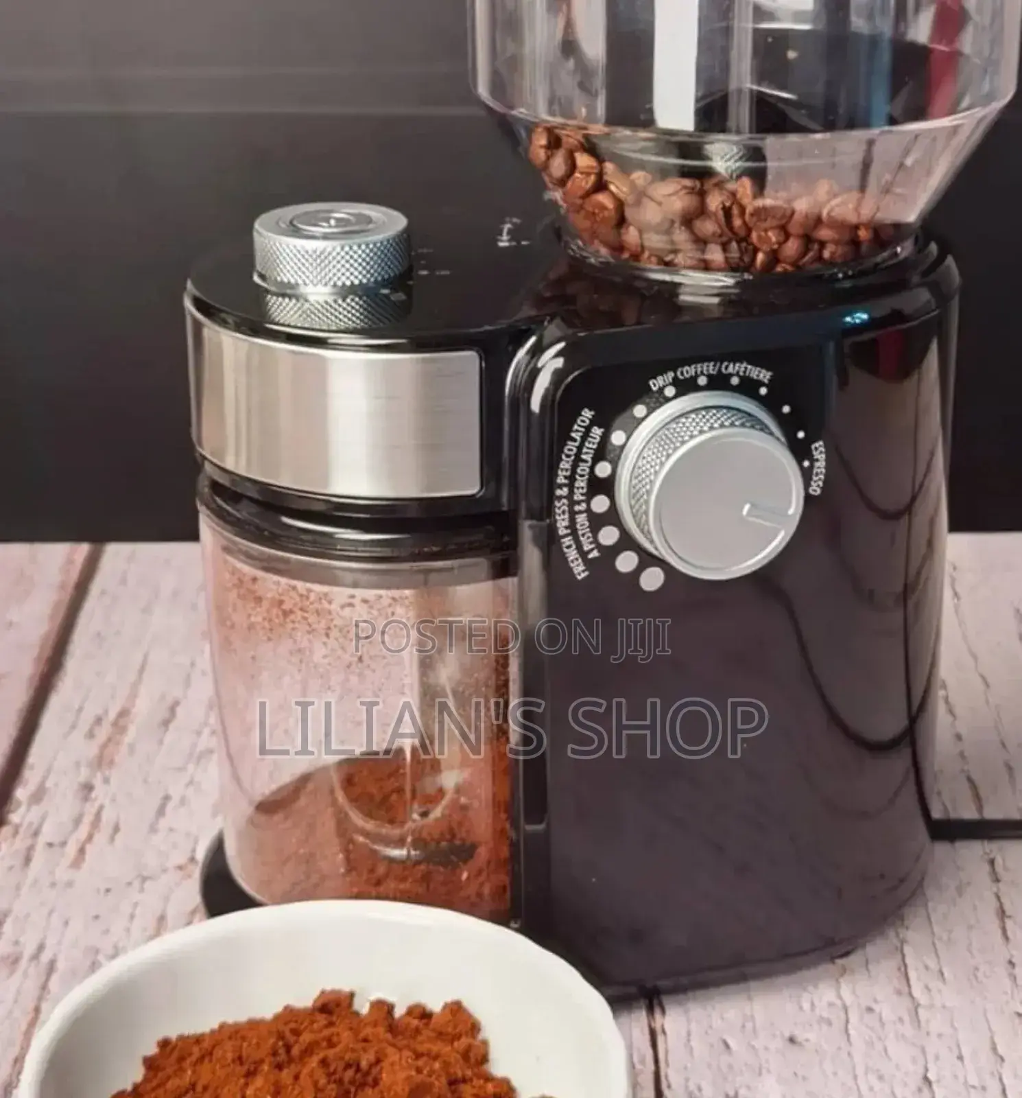 Electric Burr Coffee Grinder