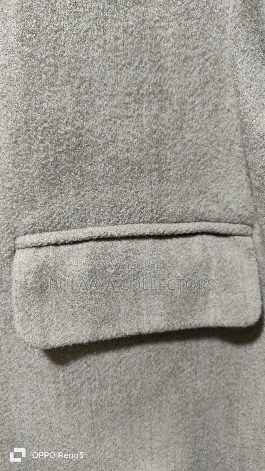 Ulysses Three-Quarter Length Wool Blend Coat Japan Imported