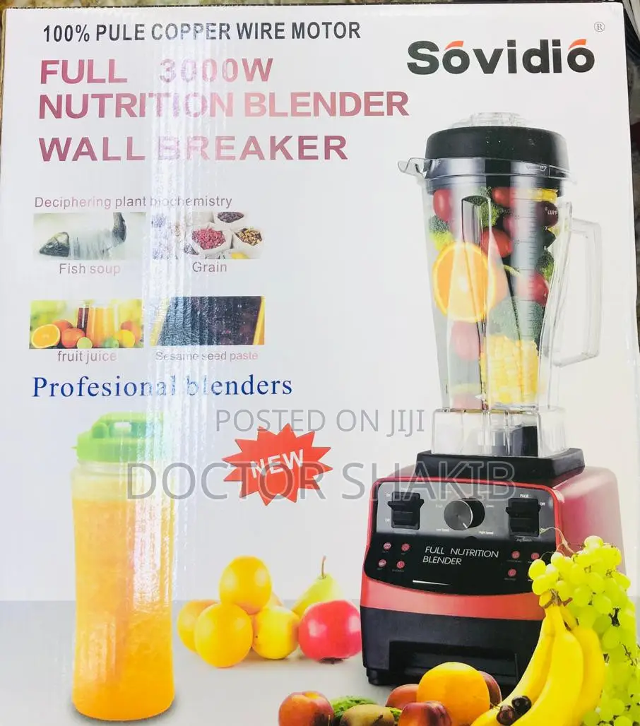 Sovidio Nutrition Blender Wall Breaker-New