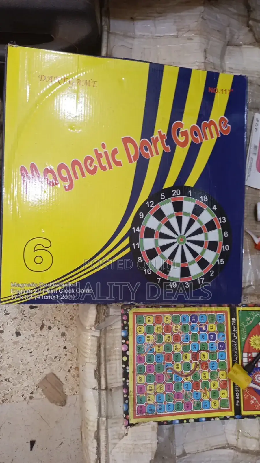 Magnetic Dart Board Game