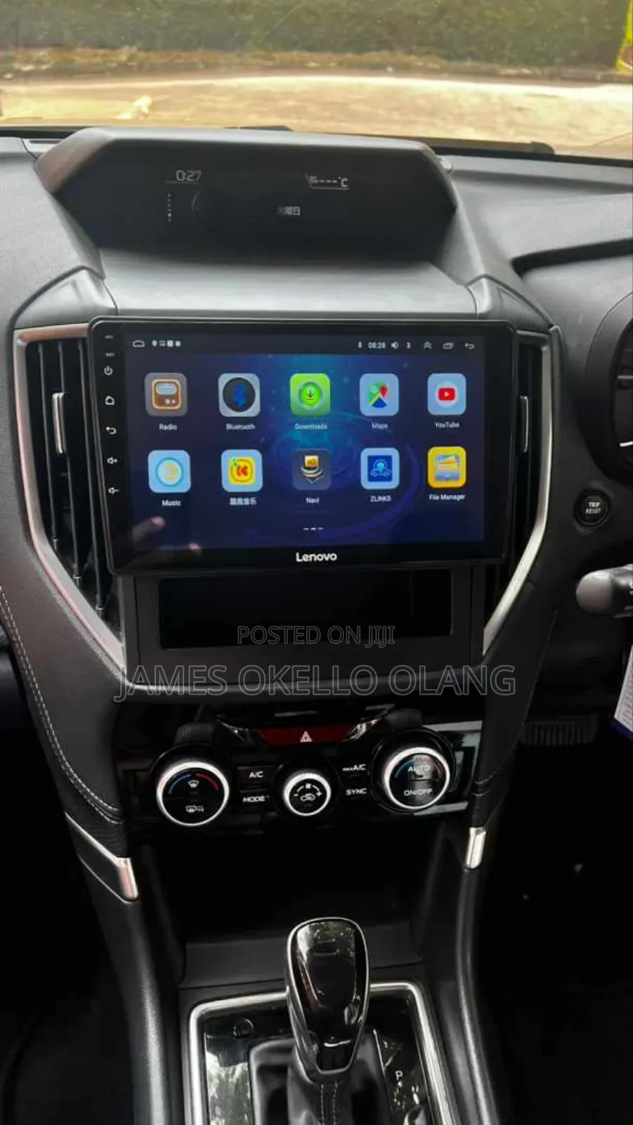 Forester 2019 Radio Upgrade From Lenovo
