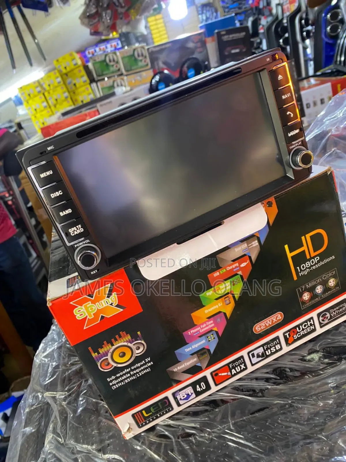 Double Knob DVD Radio