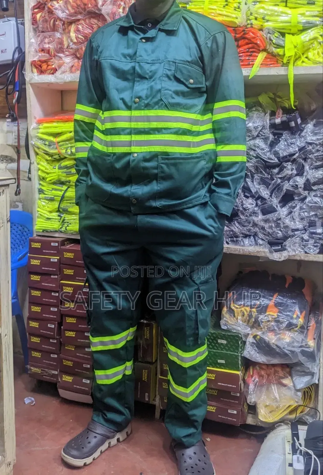 Two Piece Work Wear (Shirt And Pant Work Wear)