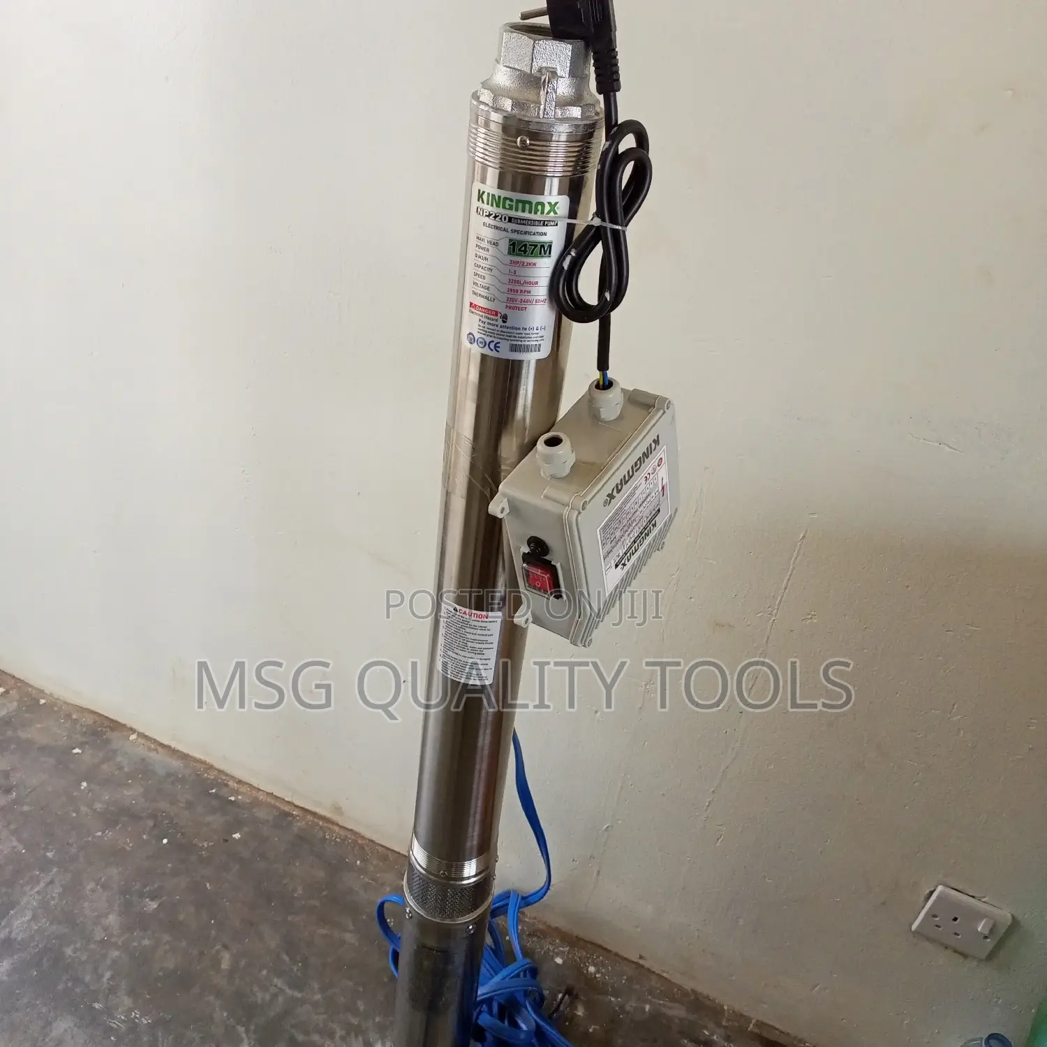 Submersible Water Pump 147m,3hp