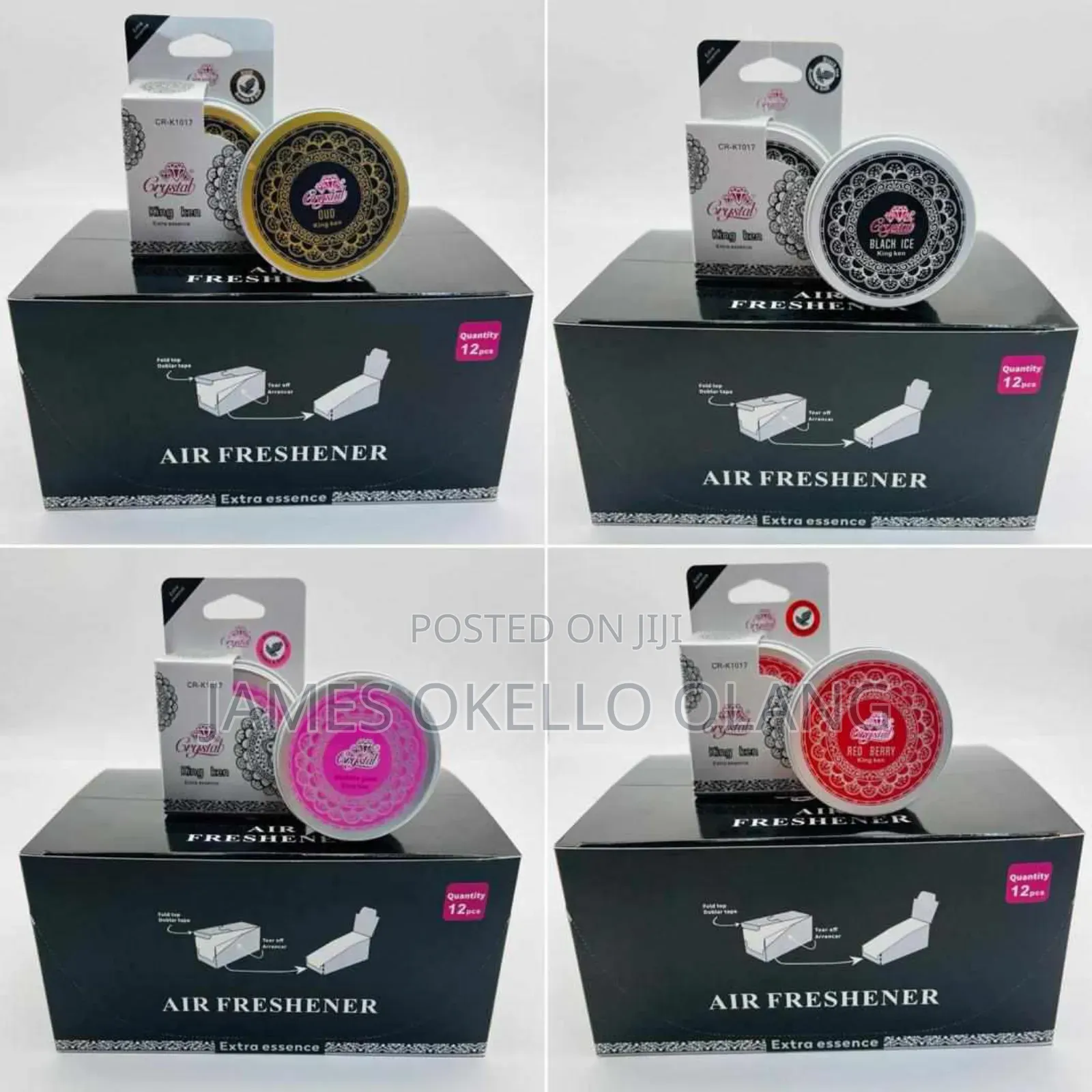 Crystal Car Air Refresher/Perfume