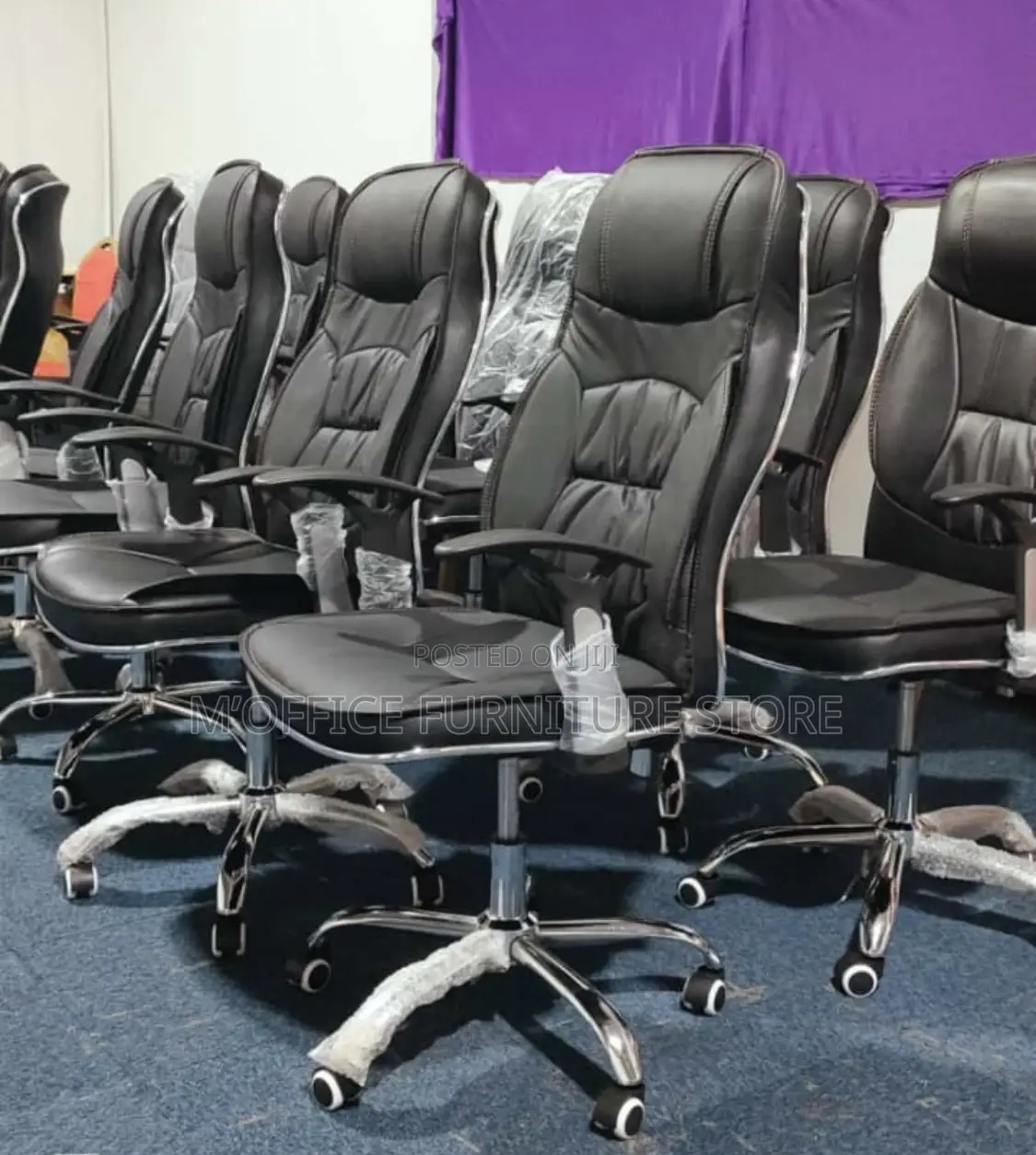 Recliner Leather Office Chairs