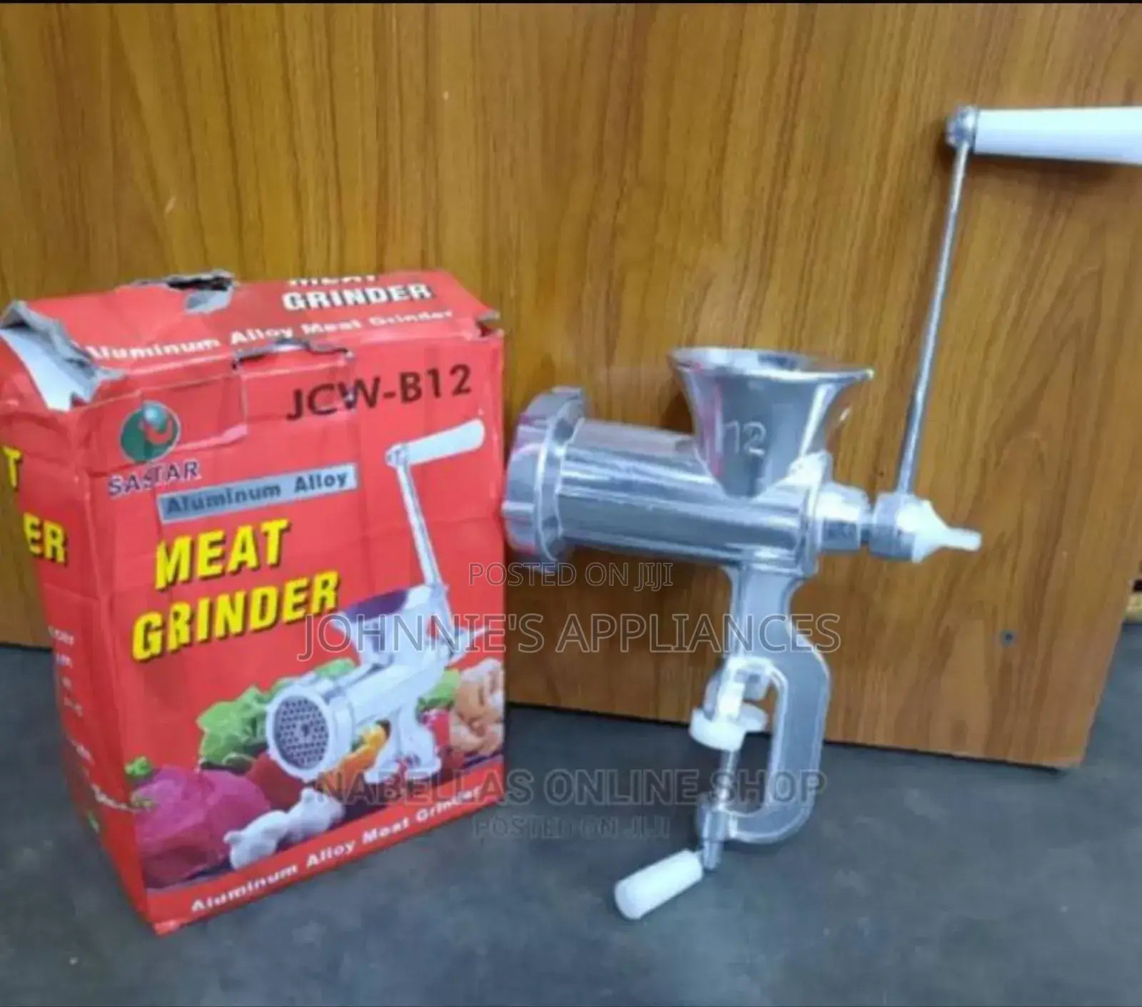 Manual Aluminum Meat Mincer Size 12