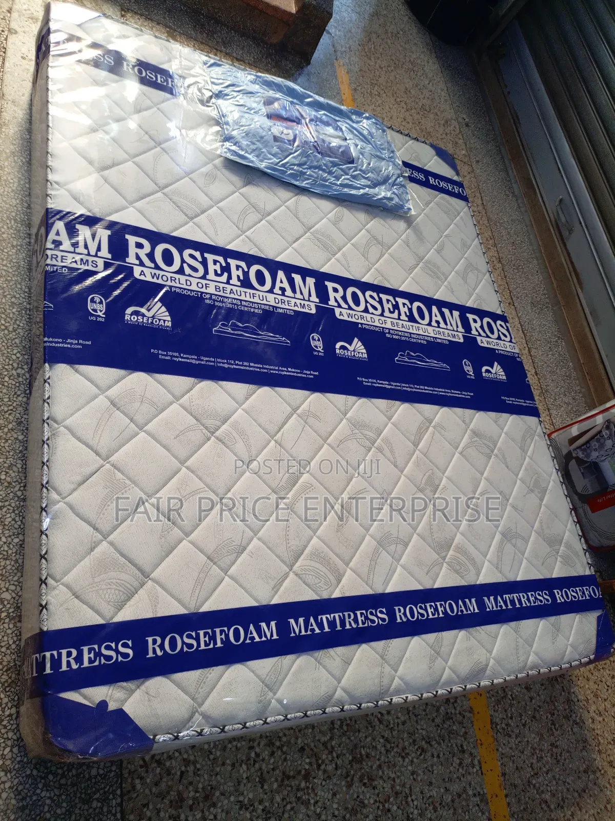 High Density Mattress Smart 5x6x6 Inches Rosefoam