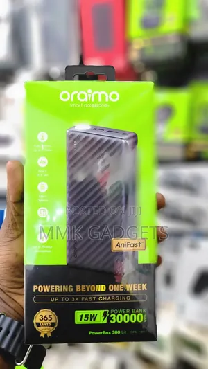 Oraimo 30000mah Powerbank