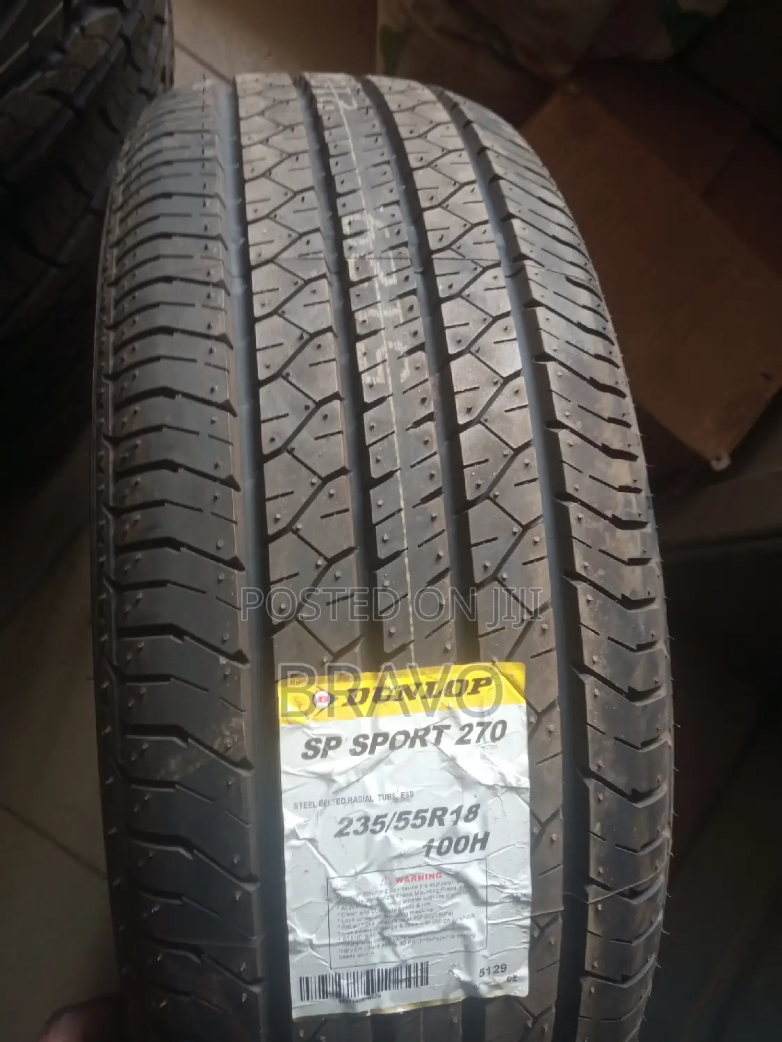 235/55r18 New Dunlop Tyres for Japan.