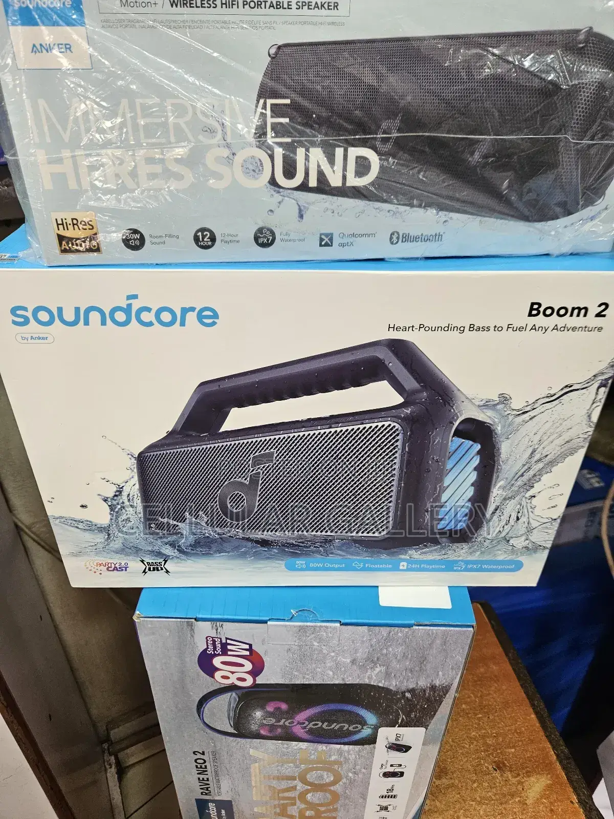 Soundcore by Anker Boom 2, 80W Output, 24hr Playtime