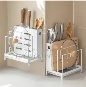 Multifunctional Kitchen Utensil Storage Rack