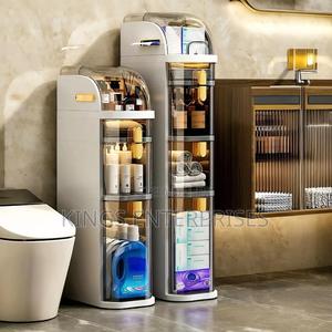 4-Tier Slim Movable Bathroom Organizer in Central Division - Storage ...