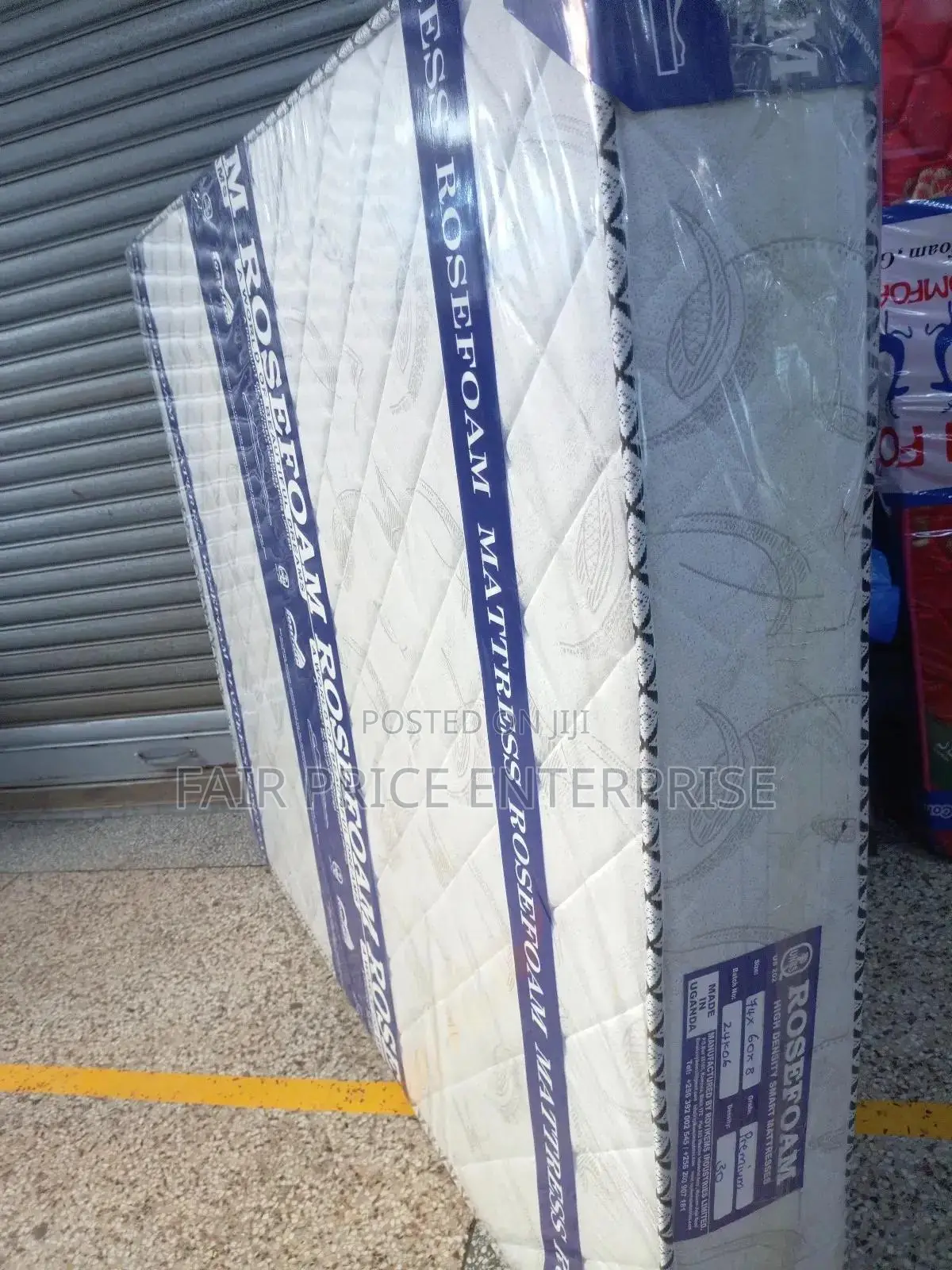 Mattress Premium High Density Smart 5x6x8 Inches Rosefoam