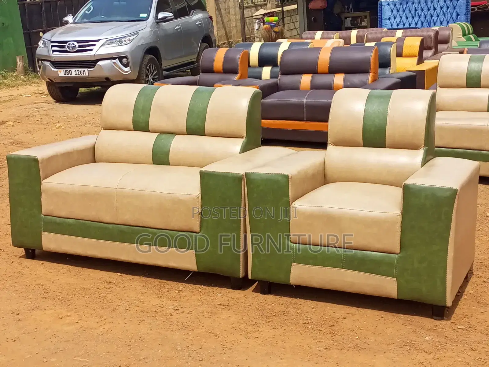 Unique Three Seater Sofa Set