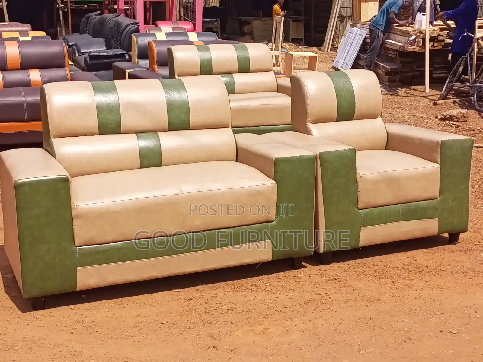 Unique Three Seater Sofa Set
