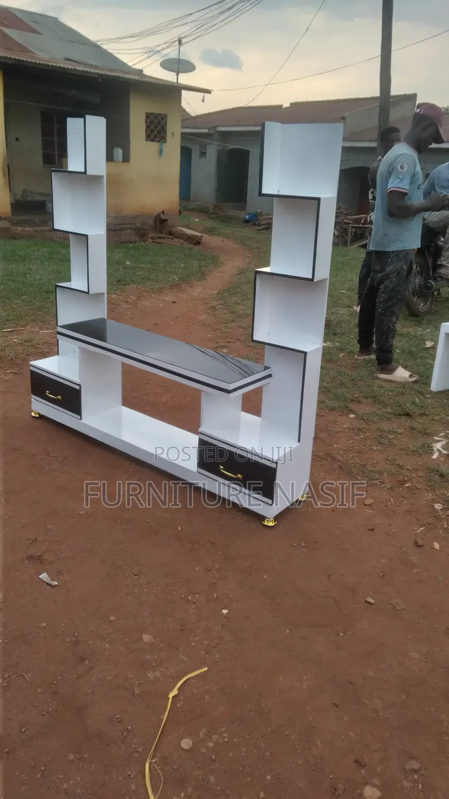 Tv Stand White and Black Available